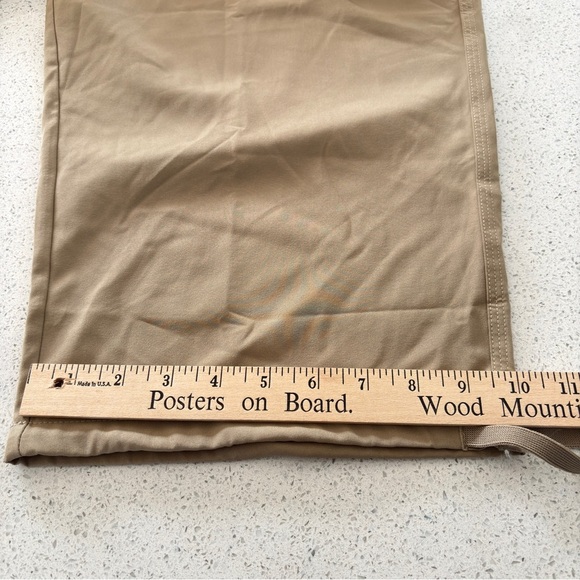 Soothfeel Capri Lightweight Khaki Cargo Pants Plus Sz XXXL Stretch Elastic Waist - Picture 12 of 15